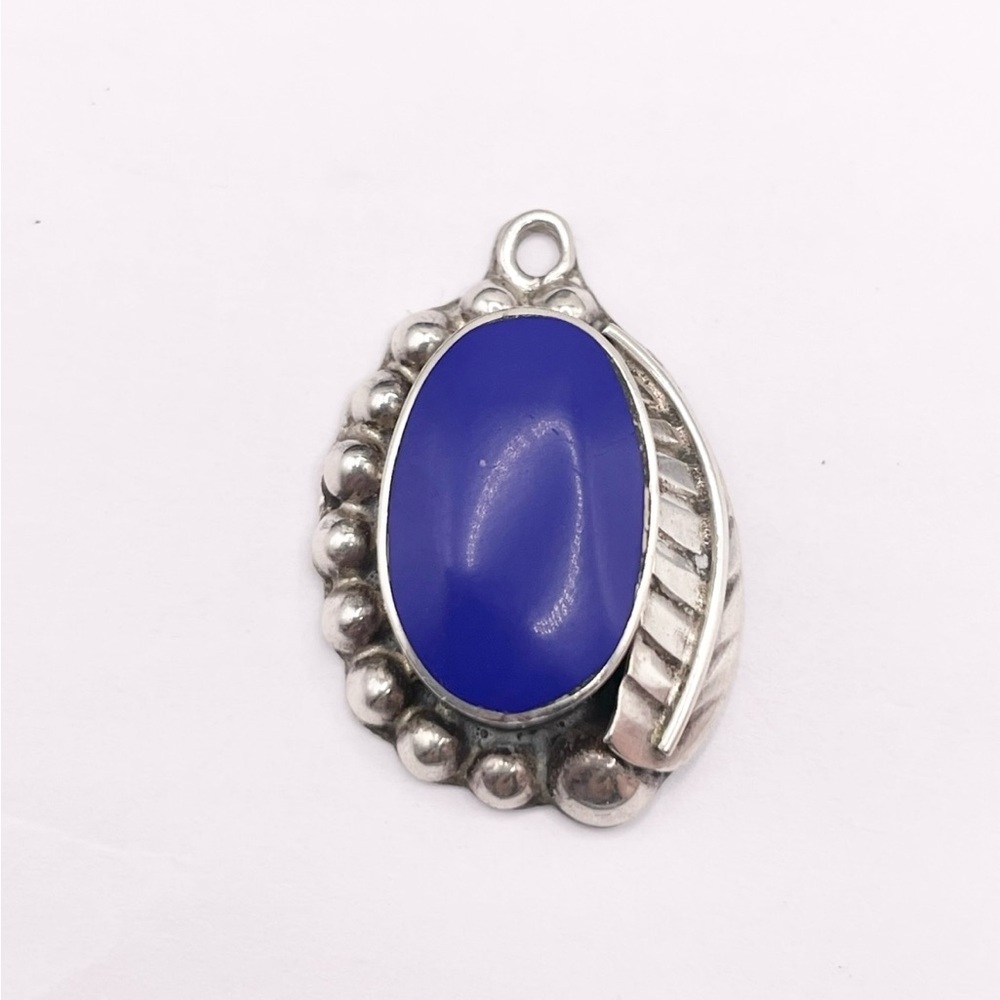 TAXCO Lapis Lazuli 925 Sterling Silver Pendant